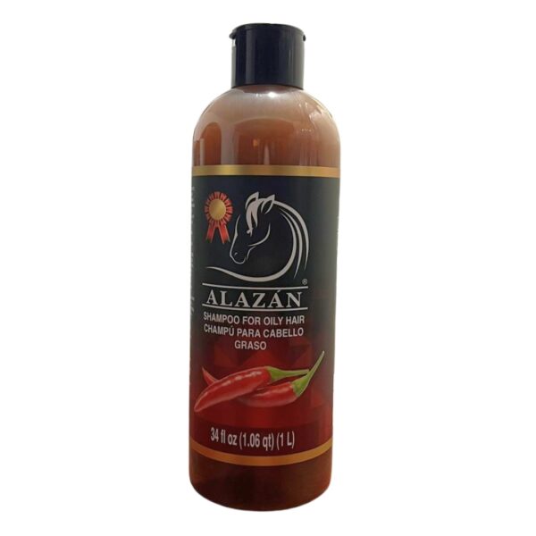 SHAMPOO DE 1LT CON CHILE PARA CABELLO GRASO 1 PZA.
