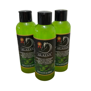 SHAMPOO DE 500 ML CON BERGAMOTA, BIOTINA Y QUERATINA 3 PZAS.